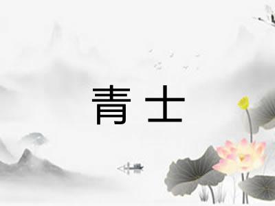 青士 青士
