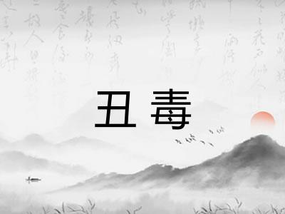 丑毒 丑毒