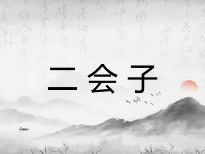 二会子 二会子