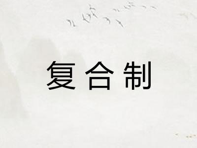 复合制