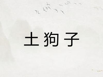 土狗子 土狗子