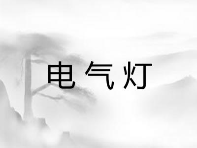 电气灯 电气灯