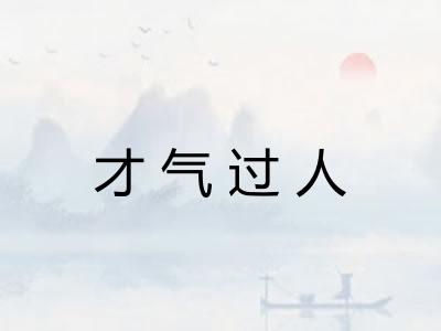 才气过人 才气过人