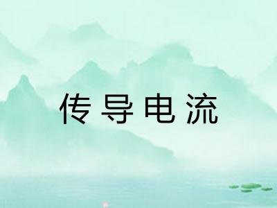 传导电流 传导电流