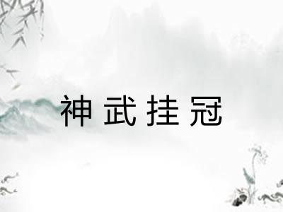 神武挂冠 神武挂冠