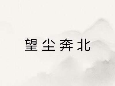 望尘奔北 望尘奔北